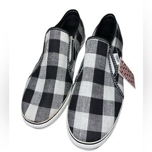 Vans Zoey Plaid Slip-On Sneakers